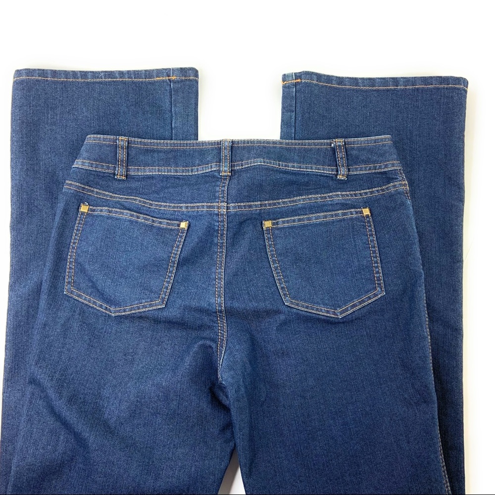 Lafayette 148 Flare Dark Wash Jean - Picture 7 of 7